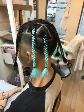 ロカット サロン(Roquat Salon) メンズブレーズアレンジ【ブレーズ　立川/立川南/八王子/袴】