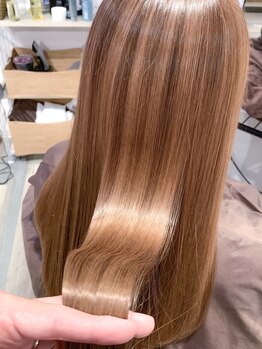 ヘアースパリゾート リアン 燕三条店(Lien)の写真/《HOT PEPPER Beauty AWARD 2024 ベストサロン部門 注目サロン選出》酸熱トリートメントで髪質改善！