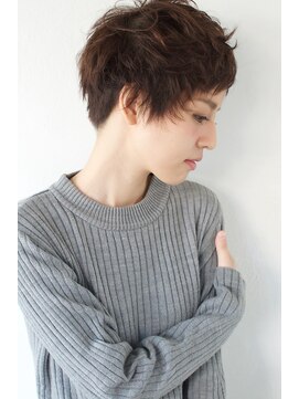 ロミー 本厚木(ROMMY.) 横顔美人 小顔☆カジュアルショート シアーカラー