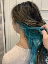 ピンズ(Pins)&nbsp;シャーベットブルー　インナーカラー