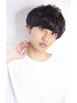 アイヴィ 表参道(IVY) 小久保styleブリーチなしアッシュオーシャンブルーサマーカット