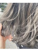 シルバーアッシュグラデーション　nomu,