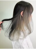 レイヤードカラー×シルバーアッシュ