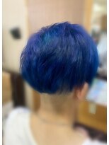 プレッソヘアー Presso hair&nbsp;ダブルカラー　ブルー