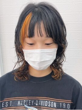 グラスペディア(graspedia) オレンジみょんウルフｍ