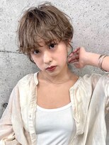 ルアン 上通り(ruen)&nbsp;ヘルシーショートパーマ ruen 上通り 右田莉奈