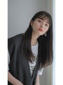 エアリーロング/暗髪/髪質改善/前髪カタログ/美髪/艶髪