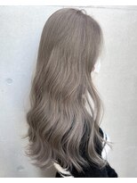 グロウバイニューヨークニューヨーク(Grow by NYNY)&nbsp;【打越】ロング×ミルクティーグレージュ