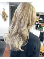 ヘアスタジオハレ(hair studio HALE) ミルクティーベージュグラデーションカラー◎