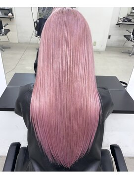 エゴル ナゴヤサカエ(ENGOL NAGOYA SAKAE) ピンク/ピンクカラー/ピンクラベンダー/ハイトーンカラー