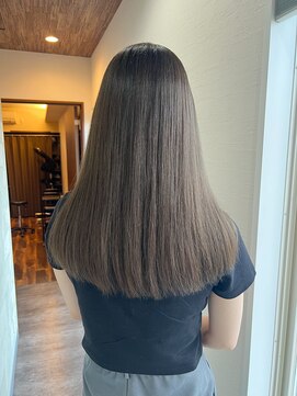 ミルヘアデザイン(mil hair design) オリーブグレージュ