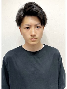 ルートプラス(RUTO+) 【メンズ】フロント立ち上げツーブロックスタイル