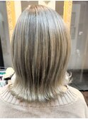 モテ髪グレージュ