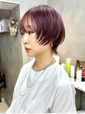 ミニウルフ/顔周りレイヤー/大人可愛い