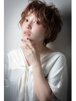 カバーヘア ブリス 戸田公園西口店(COVER HAIR bliss)&nbsp;ステップボーンカットゆるふわくせ毛ショートw戸田公園30代40代