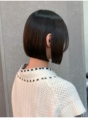 ◇ボブ 縮毛矯正 顔周りカット 表参道 髪質改善