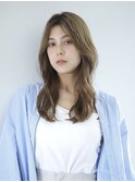 大人可愛い/ロングレイヤー/アッシュベージュ/20代/30代/40代