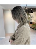 外ハネミディアム×ハイライト