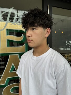 ザスーツブラザーズ(THE SUITS BROTHERS) MEN'SHAIRウルフカルマパーマメンズショートイージーパーマ