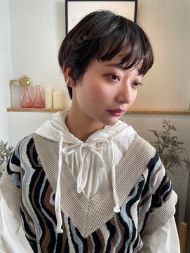セーヌアワー(CEINE OUR) 20代/30代/前髪あり/切りっぱなし/ボブ/ショート/パーマ