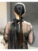 タイトな艶ローポニー♪
