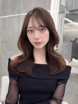 マウルルナ(MAEUL luna) ネビージュ　小顔に見せるヘア　ワンレン　ボブルフ