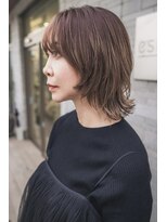 イーズ 鎌倉(e's)&nbsp;《e's イーズ鎌倉》大人上品なソフトウルフ白髪ぼかしハイライト