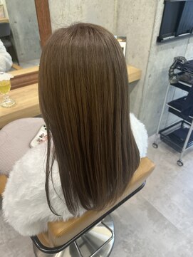 ブレイブ 福岡天神店(BRAVE) 暗めのミルクティーベージュ