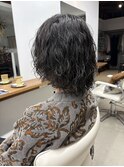 ミディアムパーマ