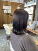 透明感ラベンダーグレージュ