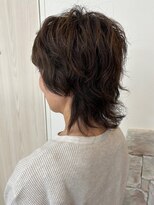 アンジュ 篠ノ井店(ange) 10代20代30代40代50代 ウルフパーマスタイル