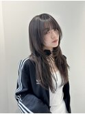 韓国レイヤー/ハッシュカット/ロングレイヤー/10代/20代/30代