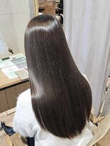 美容室 アクター アッシュブラウンカラー