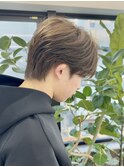 韓国マッシュニュアンスパーマスパイキーショート