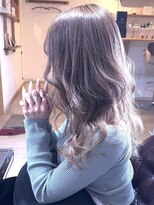 ブレイズヘアー(BLAZEhair)&nbsp;【透明感カラー】ミルクティベージュ×ブリーチ２回