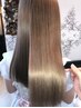 平日限定☆広がりを抑えたい☆髪質改善カラー+髪質改善トリートメント+カット