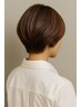 【新規】【オーガニックカラー】色持ちUP+カット+マーブ￥16060→￥13860