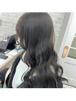 グロウ(grow) 黒染めじゃない偽黒染め×ニュアンスカラー♪