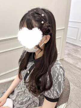 リルミー ミュエナ 大須 矢場町(Lilme myuena) ライブでも可愛く*羊さんヘア*新井