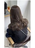 透け感アッシュベージュ♪