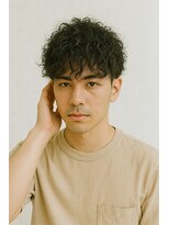ヘアーアンドカラー プラーチェ(hair&color Plaatje) ツイストスパイラルで魅せる無造作メンズパーマ