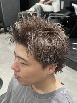 メンズ サロン ドット トウキョウ 町田店(men's salon dot. tokyo) ベージュスパイキーショート