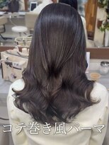 アミー 銀座(Ammy) コテ巻き風パーマ