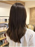 【Terrace】ローレイヤー×アッシュブラウン（白髪あり）