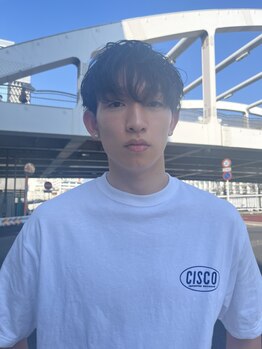 ハグ 横浜2(HUG)の写真/HUGで垢抜け☆朝のセットが格段に楽になるとともに、束感や立体感を出せて男らしい印象に仕上がります◎