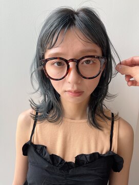 ディッセンバー 渋谷(December) レイヤーミディアム×ブルーカラー