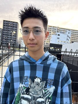 メゾンフォーメン(Maison for men) 刈り上げ×スパイキーショート