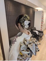 クォーターシーズンズ 茗荷谷(QUARTER SEASONS) 和装ヘアセットアップスタイル