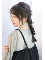 シロフイケブクロ(shirof ikebukuro)&nbsp;ヘアアレンジ×編み下ろし