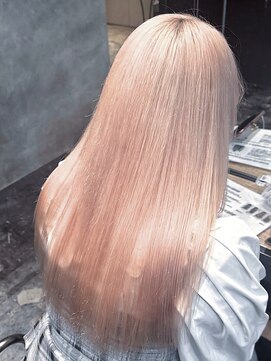 エノア 東京(ENORE) ピンク/ホワイトピンク/ブリーチ/ダブルカラー/ハイトーンカラー